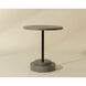 Marlowe 29.5 X 27.5 inch Black / Grey Outdoor Bistro Table